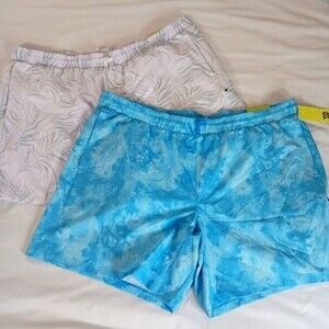 All In Motion Bundle of 2 Men's Quick- Dry Swim Board Shorts Size XXL